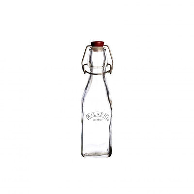 KILNER Kilner Square Clip Top Bottle Glass #01687 - happyinmart.com.au