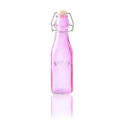 KILNER Kilner Clip Top Bottle 250ml Pink 1710 - happyinmart.com.au