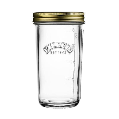 KILNER Kilner Wide Mouth Preserve Jar Clear Glass #02210 - happyinmart.com.au