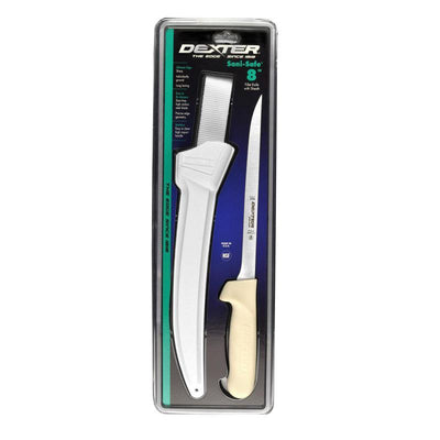 DEXTER-RUS Dexter Russell Sani Safe Narrow Fillet Knife With Sheath 18cm #02477 - happyinmart.com.au