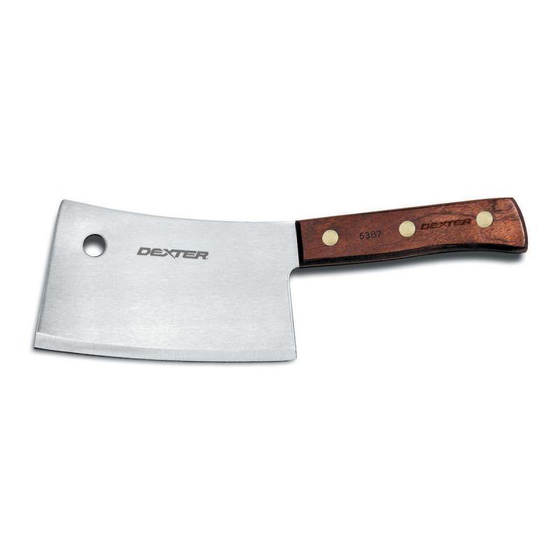 DEXTER-RUS Dexter Russell Traditional High Carbon Steel Cleaver Knife 18cm 