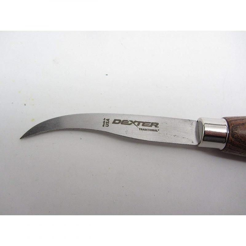 DEXTER-RUS Dexter Russell Industrial Curved Point Shoe Knife 8cm 