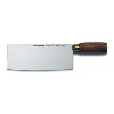 DEXTER-RUS Dexter Russell Traditional Chinese Chefs Knife Walnut Handle #02541 - happyinmart.com.au