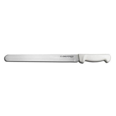 DEXTER-RUS Dexter Russell Basics Roast Slicer White Handle 30cm #02597 - happyinmart.com.au