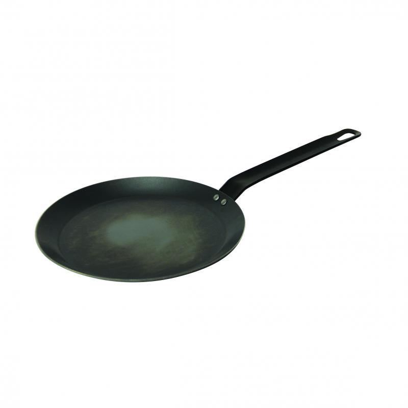 PYROLUX Pyrolux Industry Blue Steel Crepe Pan With Triple Riveted Handle 