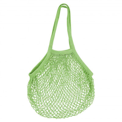 KARLSTERT Karlstert Ecobags String Bag Natural Cotton Long Lime #14244 - happyinmart.com.au