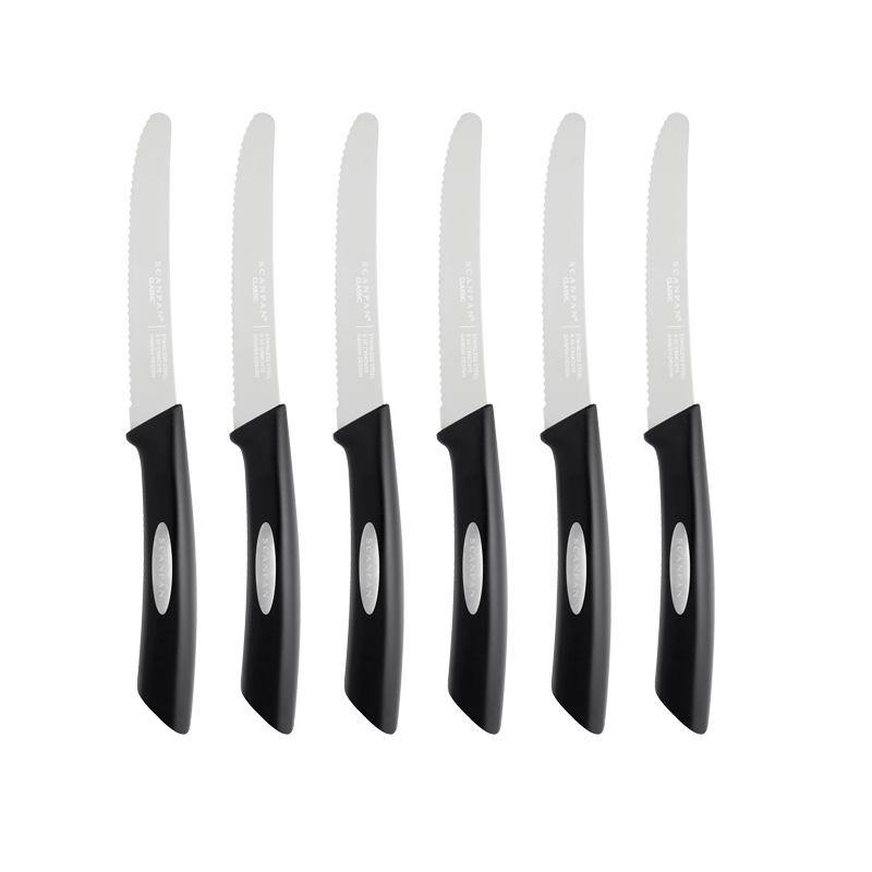 SCANPAN Scanpan Classic Stainless Steel 6 Pieces Steak Knife Set 