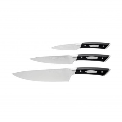 SCANPAN Scanpan Classic 3pc Stainless Steel Knife Set #18166 - happyinmart.com.au