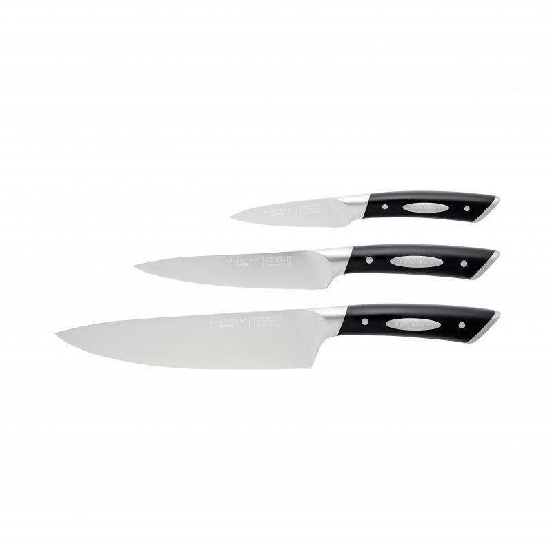 SCANPAN Scanpan Classic 3pc Stainless Steel Knife Set 
