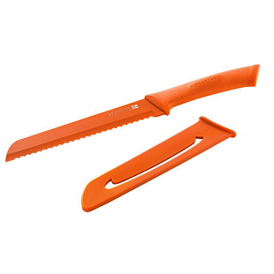 SCANPAN Scanpan Orange Bread Knife 18cm #18622 - happyinmart.com.au