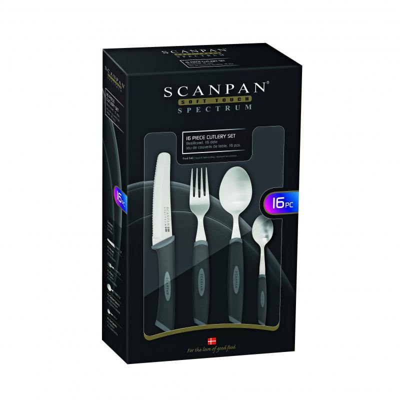 SCANPAN Scanpan Spectrum Cutlery Set 16 Pieces 