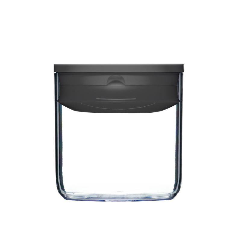 CLICKCLACK Clickclack Container Pantry Round 600ml Charcoal 
