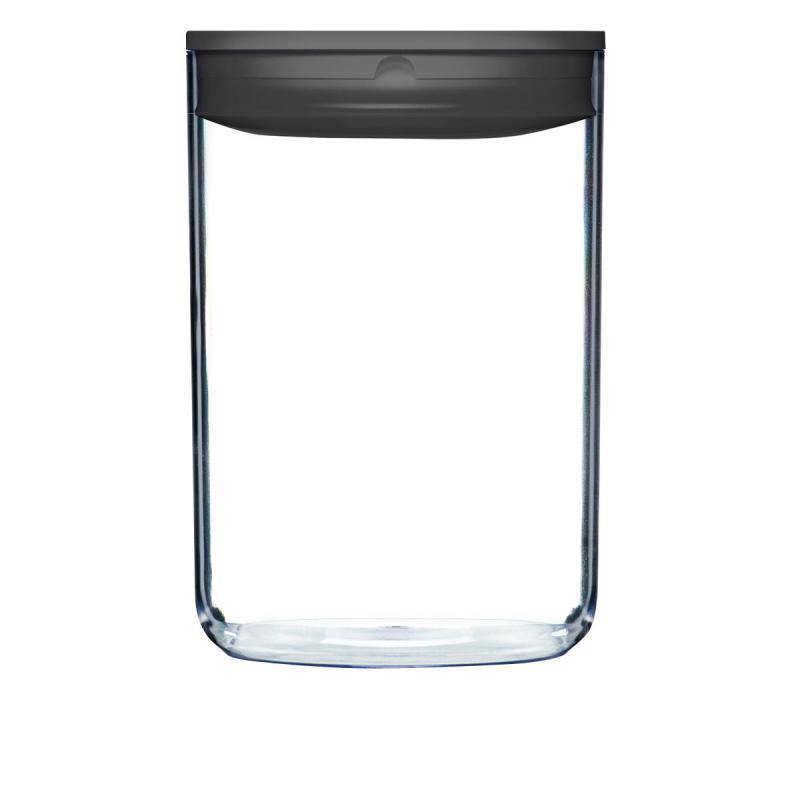 CLICKCLACK Clickclack Container Pantry Round Charcoal 