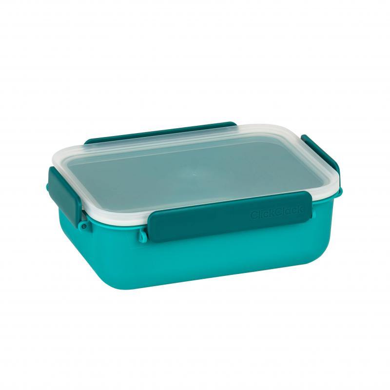 CLICKCLACK Clickclack Daily Food Storage Container 1300ml Teal 