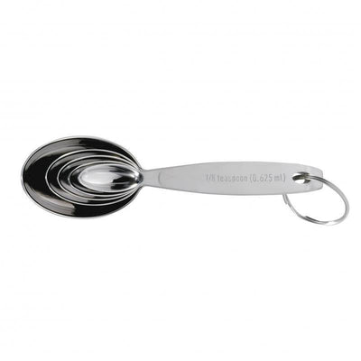 CUISIPRO Cuisipro Measuring Spoons 5 Pieces Set Stainless Steel #38850 - happyinmart.com.au