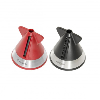 CUISIPRO Cuisipro Spiralizer Cutter Set Of 2 Red And Black #38926 - happyinmart.com.au