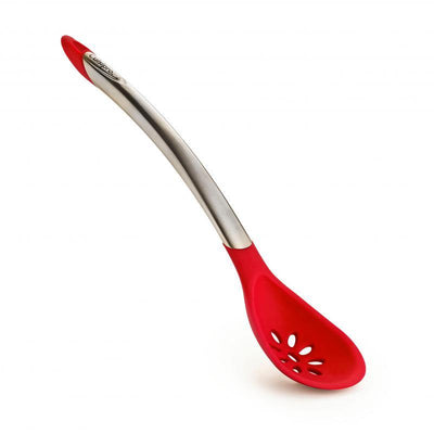 CUISIPRO Cuisipro Slotted Spoon Stainless Steel Red #38972 - happyinmart.com.au