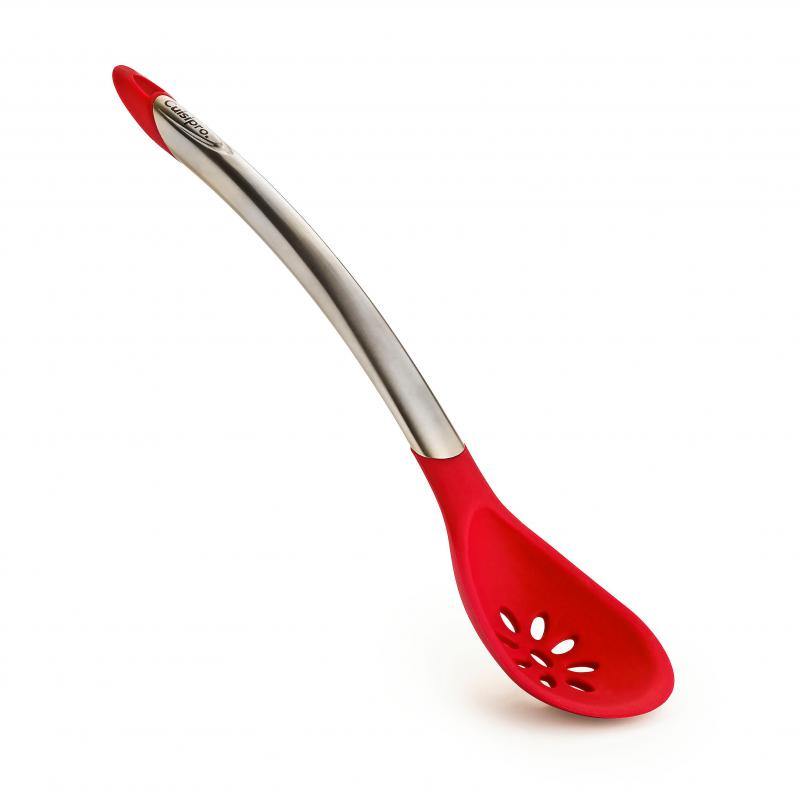 CUISIPRO Cuisipro Slotted Spoon Stainless Steel Red 