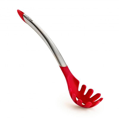 CUISIPRO Cuisipro Silicone Spaghetti Server Red Stainless Steel #38973 - happyinmart.com.au