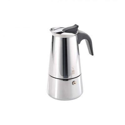GEFU Gefu Emilio Espresso Maker 2 Cups Stainless Steel #44036 - happyinmart.com.au
