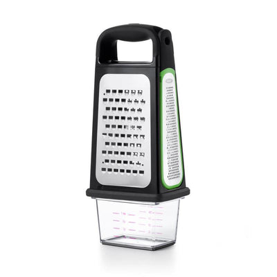 OXO Oxo Good Grips Etched Box Grater With Removeable Zester #48140 - happyinmart.com.au