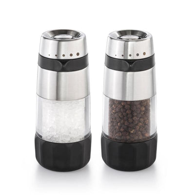 OXO Oxo Good Grips Accent Mess Free Salt Pepper Grinder Set #48224 - happyinmart.com.au