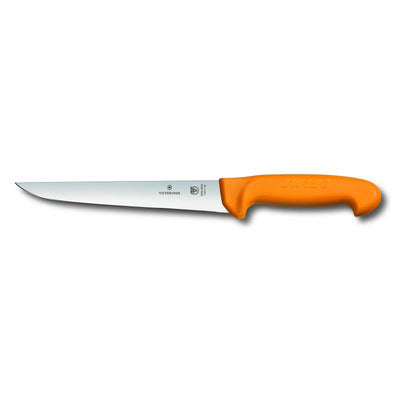 VICT PROF Victorinox Swibo Sticking Knife,18cm Straight Blade - Yellow 5.8411.18 - happyinmart.com.au