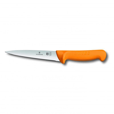 VICT PROF Victorinox Swibo Boning & Sticking Knife,13cm Blade - Yellow 5.8412.13 - happyinmart.com.au