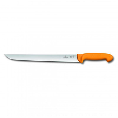 VICT PROF Victorinox Swibo Cutlet And Steak Knife, 31cm Straight Back Blade - Yellow 5.8433.31 - happyinmart.com.au