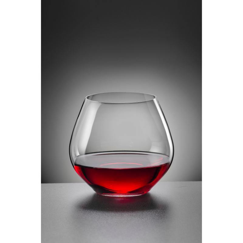 BOHEMIA Bohemia Amoroso Stemless Wine Glasses Set Of 2 440ml 