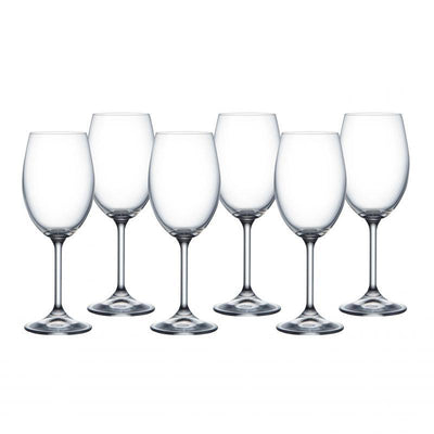 BOHEMIA Bohemia Lara Wine Glass Set Of 6 250ml #59411 - happyinmart.com.au