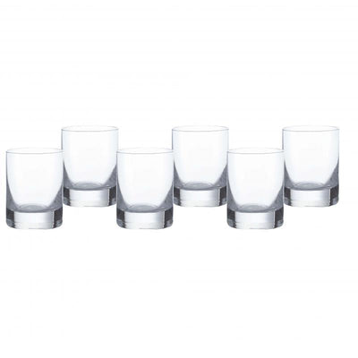 BOHEMIA Bohemia Bar Line Double Shot Glassware 60ml Set Of 6 #59422 - happyinmart.com.au