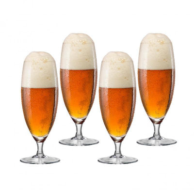 BOHEMIA Bohemia Bar Beer Glass Set Of 4 380ml #59430 - happyinmart.com.au