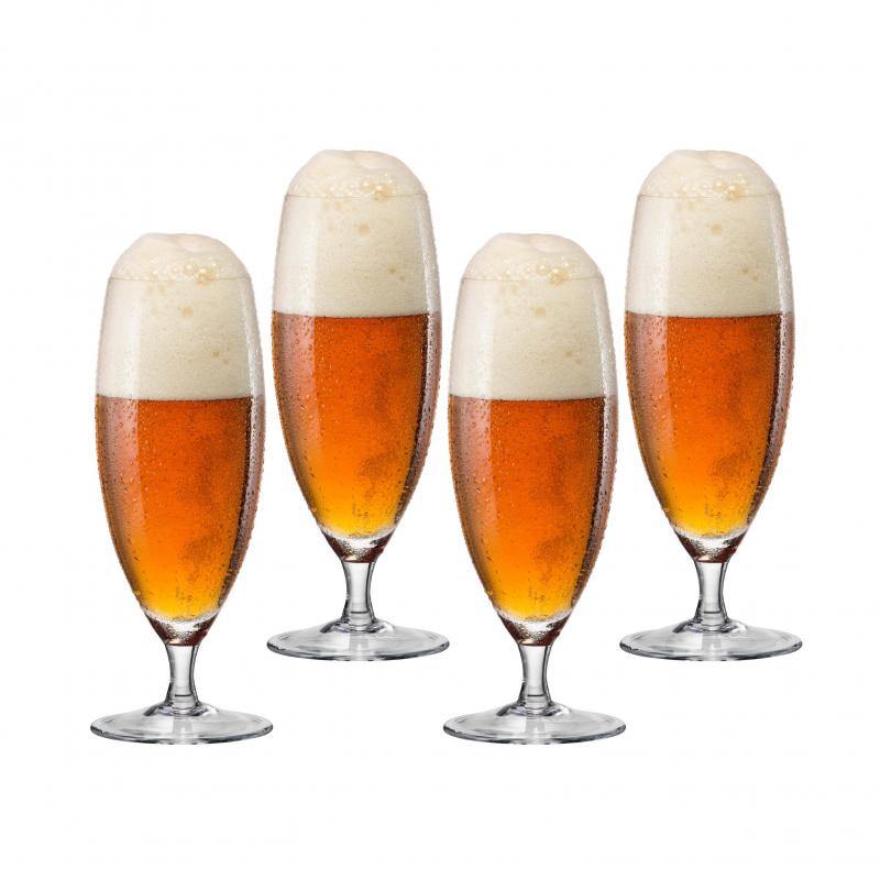 BOHEMIA Bohemia Bar Beer Glass Set Of 4 380ml 