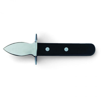VICT PROF Victorinox Oyster Knife With Hand Guard , Black Wood Handle 7.6392 - happyinmart.com.au