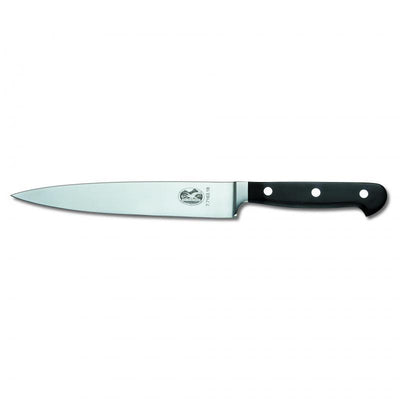 VICT PROF Victorinox Forged Filleting Knife, 18cm,Flexible Blade, 3 Rivet Nylon 7.7163.18 - happyinmart.com.au