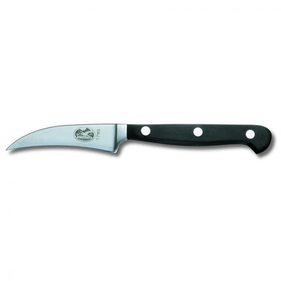 VICT PROF Victorinox Forged Shaping Knife,6cm, Curved Blade, 3 Rivet Nylon Handle 7.7183 - happyinmart.com.au
