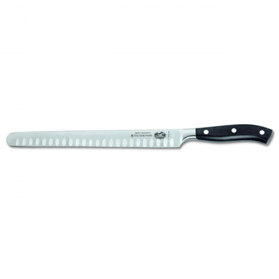 VICT PROF Victorinox Forged Slicing Knife, 26cm, Fluted Blade 7.7223.26G - happyinmart.com.au