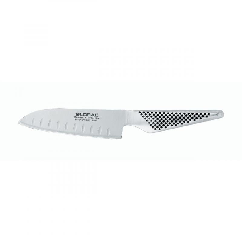 GLOBAL Global Santoku Knife Fluted Blade 13cm 
