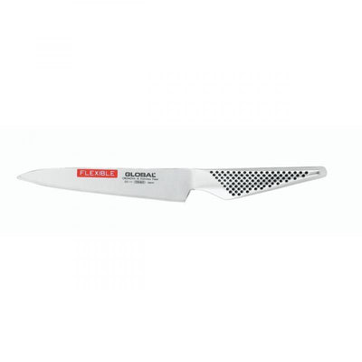GLOBAL Global Utility Knife Flexible Blade Plain 15cm Stainless Steel #79509 - happyinmart.com.au