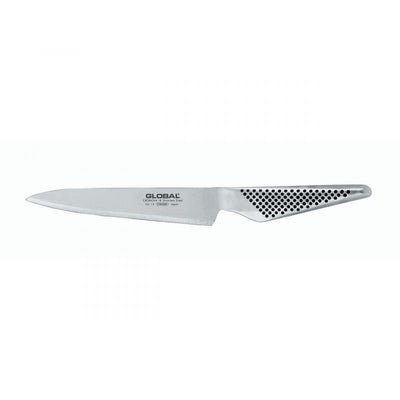 GLOBAL Global Utility Knife Fine Serrated Blade ‎15cm Stainless Steel #79510 - happyinmart.com.au