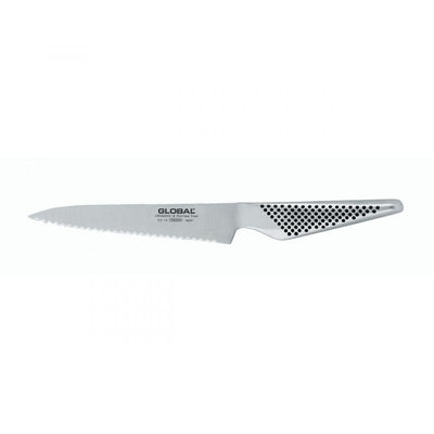 GLOBAL Global Knives Utility Serrated Blade 15cm #79511 - happyinmart.com.au