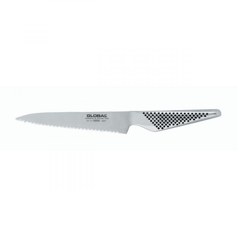GLOBAL Global Knives Utility Serrated Blade 15cm 