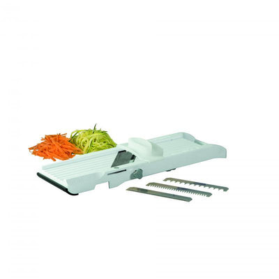 BENRINER Benriner Vegetable Slicer White New Interchangeable Blades #79920 - happyinmart.com.au
