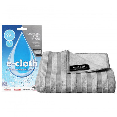 E-CLOTH E Cloth Stainless Steel Cloth Grey #80506 - happyinmart.com.au