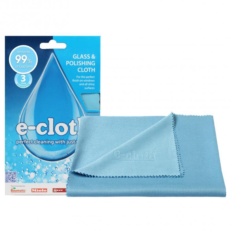 E-CLOTH E Cloth Glass Polishing Cloth Blue 