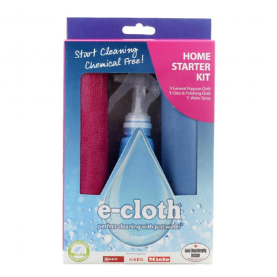 E-CLOTH E Cloth Home Starter Kit Polyester #80517 - happyinmart.com.au