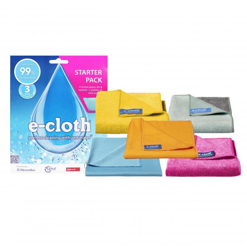 E-CLOTH Ecloth Starter Pack 5 Pieces 