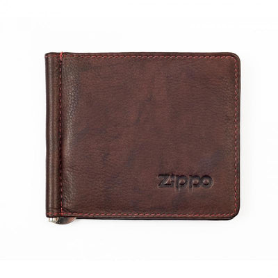 Zippo Zippo 2005126 Wallet & Money Clip Brown 93058 - happyinmart.com.au