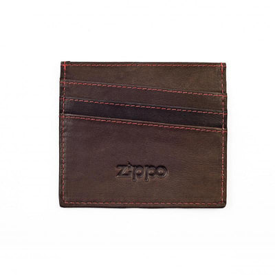 Zippo Zippo 2005127 Credit Card Holder Mocha 5 Cards 93059 - happyinmart.com.au
